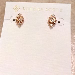 NEW Kendra Scott Tilda Stud Earrings in Rose Gold